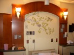 Patient room in the oncology unit at Memorial Hospital in Colorado Springs